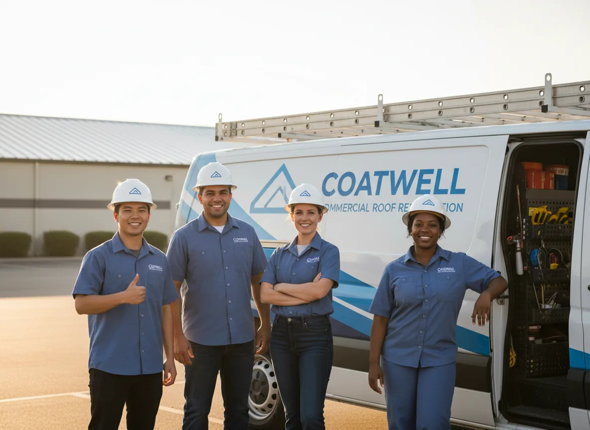 Commercial roof coating company in Weskan, KS